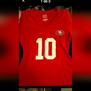 Fanatics Red NFL Pro Line T-Shirt B1